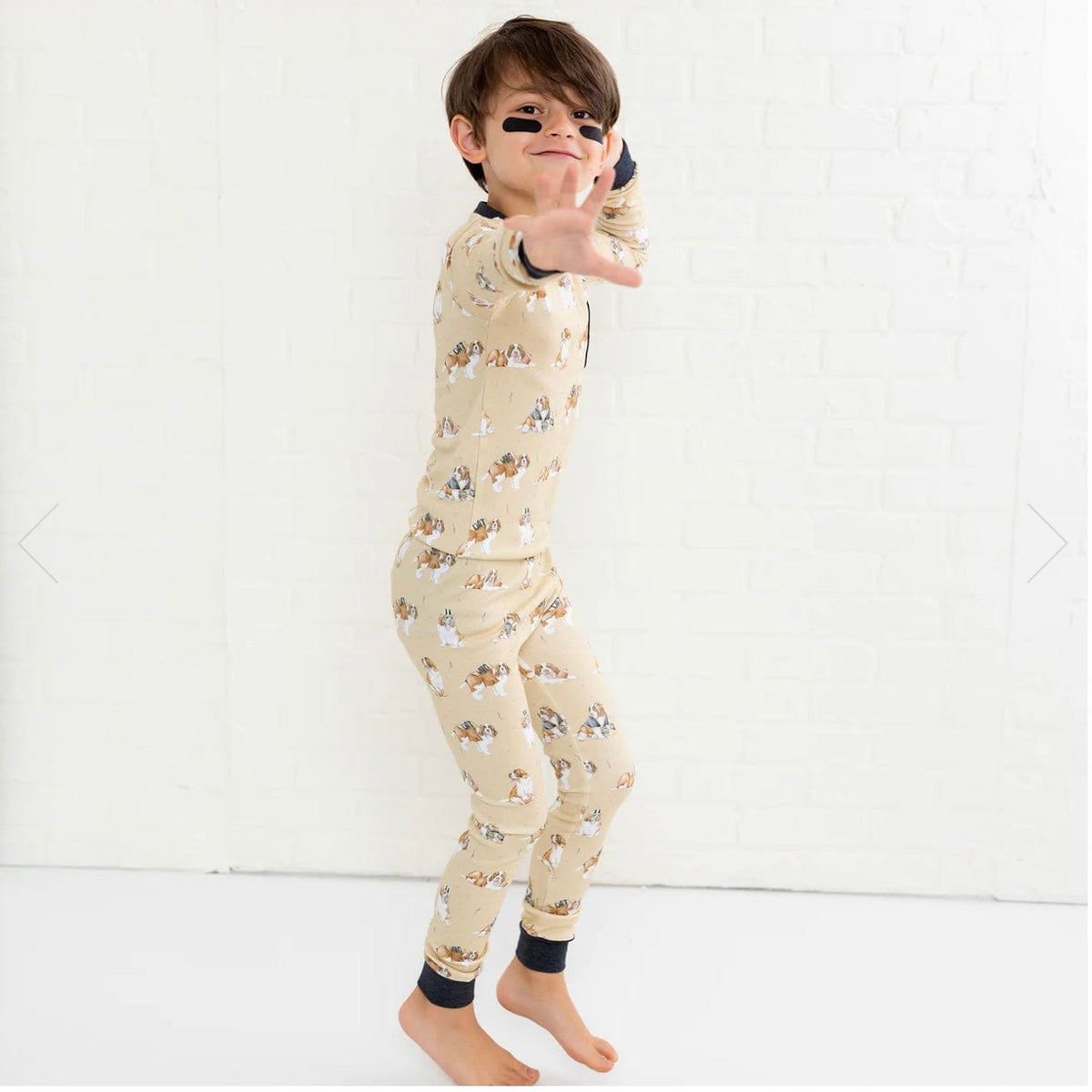 Nola Tawk Nola Tawk Saints Louisiana's MVP Organic Cotton Pajama Set - Little Miss Muffin Children & Home