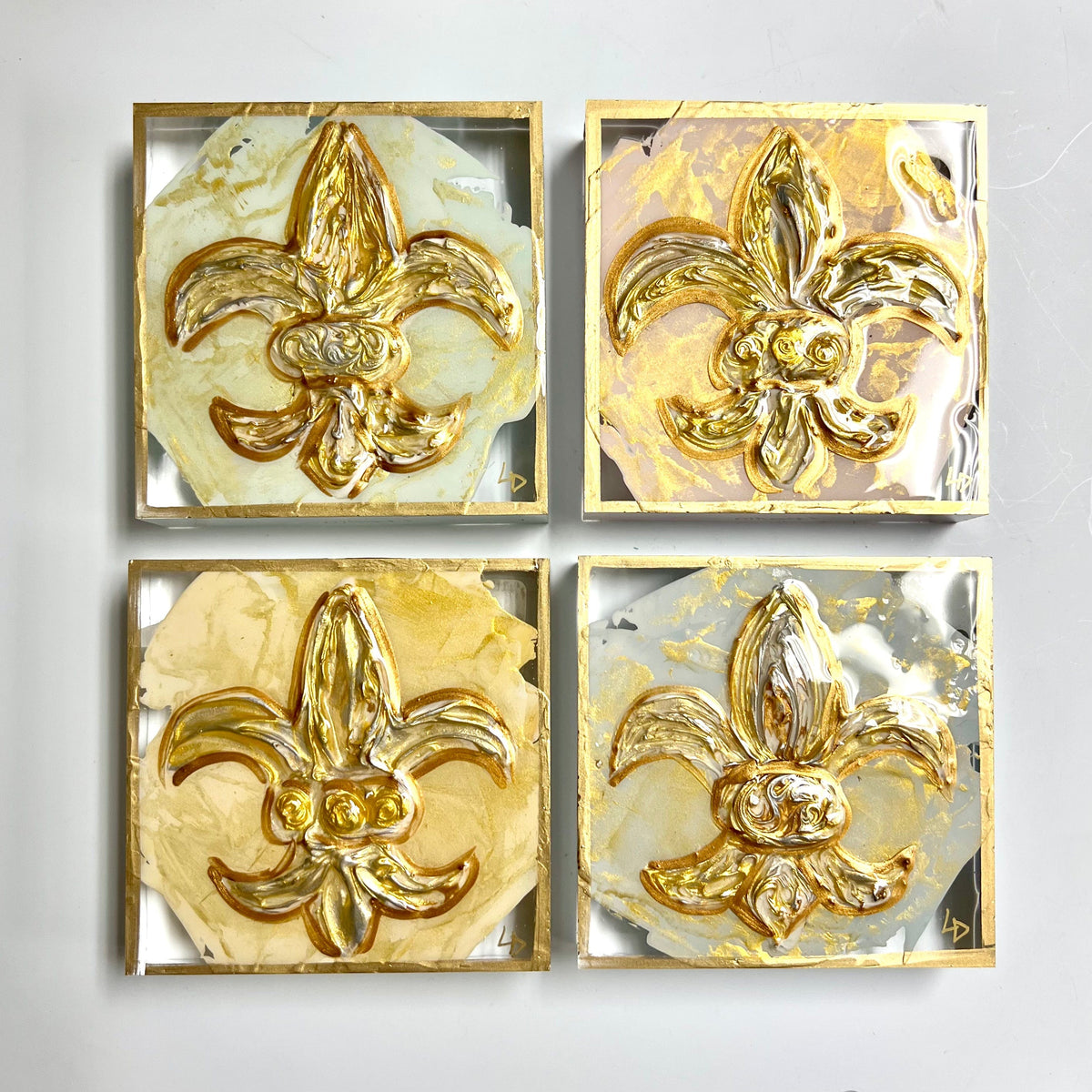 Lisa Devlin Designs Lisa Devlin Designs Acrylic Block 4x4 FDL - Little Miss Muffin Children & Home