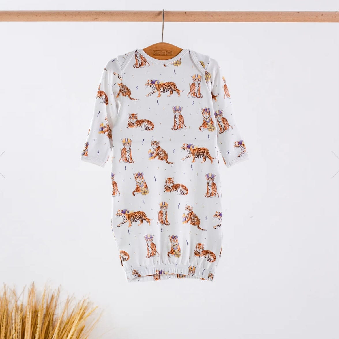 Nola Tawk Nola Tawk Louisiana's Most Valuable Cub Organic Cotton Pajama Set - Little Miss Muffin Children & Home