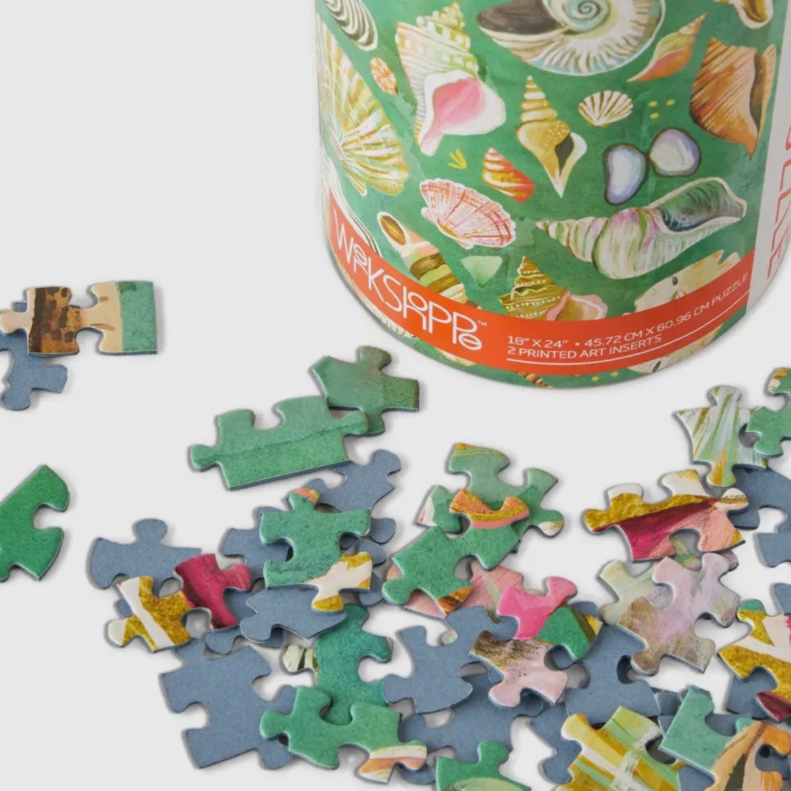 WerkShoppe WerkShoppe Shell Collector 500 Piece Puzzle - Little Miss Muffin Children & Home