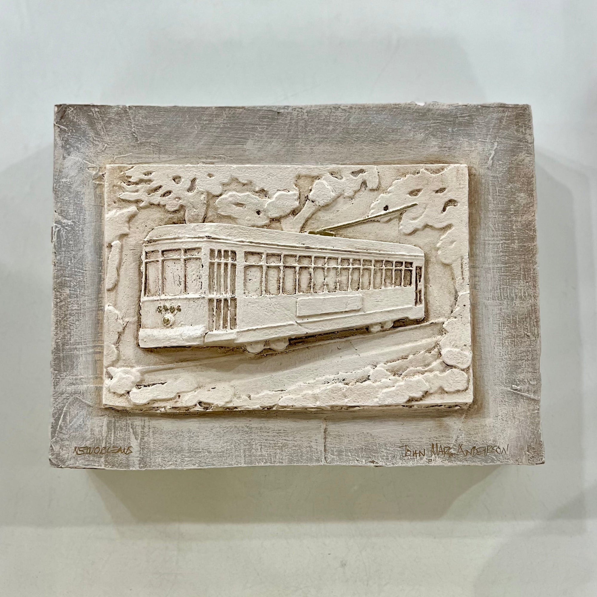 John Marc Anderson 9x12 Streetcar Plaque main image 1