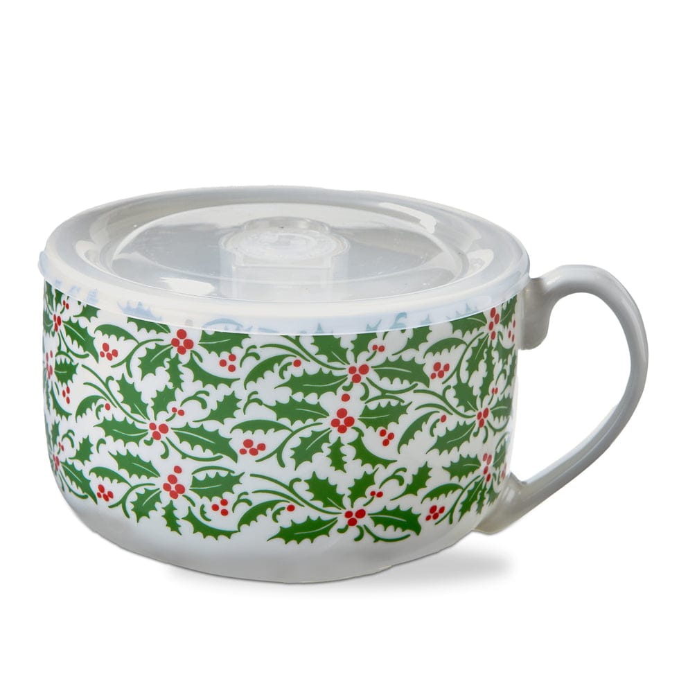 tag Christmastime Bone China 21oz Soup Mug with Lid - Little Miss Muffin Children & Home