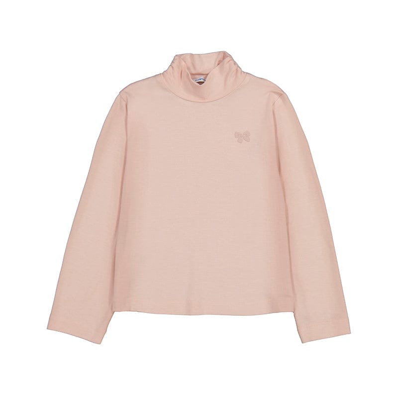 Mayoral Usa Inc Dressy Turtleneck Top in Cake - Little Miss Muffin Children & Home
