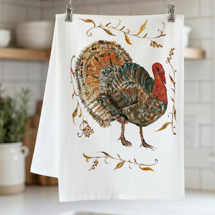 Give Thanks Flour Sack Towel