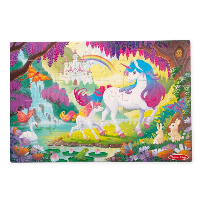 Glow In The Dark Magical Unicorn Floor Puzzle