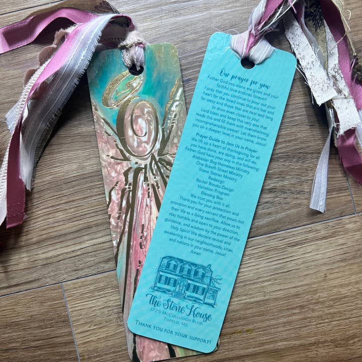 Golden Angel Tassel Bible Bookmark