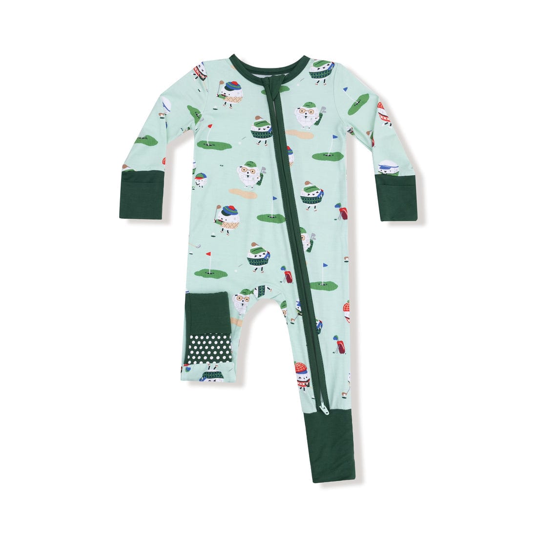 Golf Pros Green Way Zipper Romper