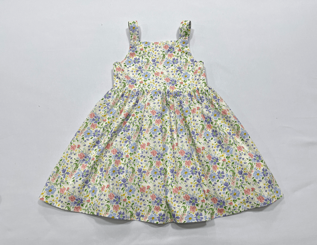 Lulu Bebe Lulu Bebe Fiona Floral Sundress - Little Miss Muffin Children & Home
