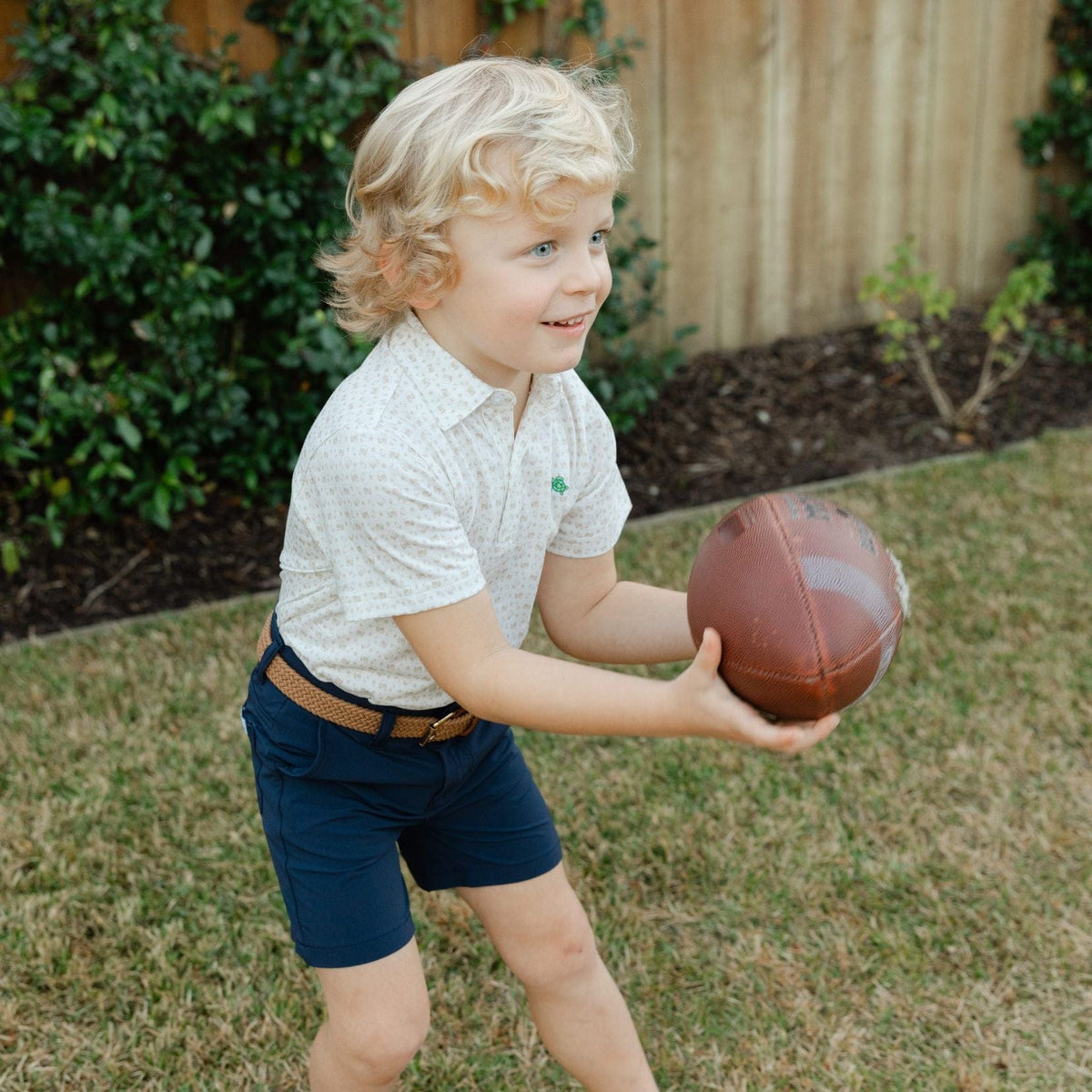 Bailey Boys Club Shorts in Navy - Little Miss Muffin Children & Home