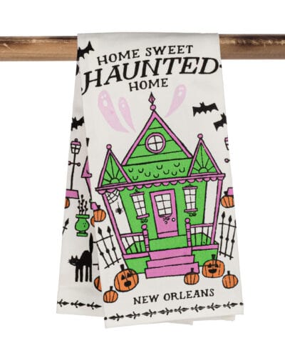 The Parish Line Home Sweet Haunted Kitchen Towel - Little Miss Muffin Children & Home