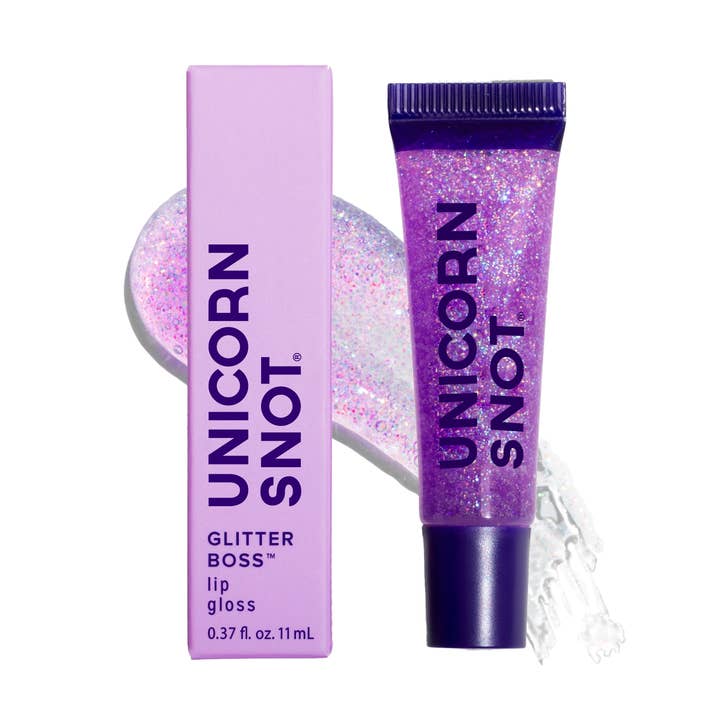 Holographic Orchid Glitter Boss Lip Gloss