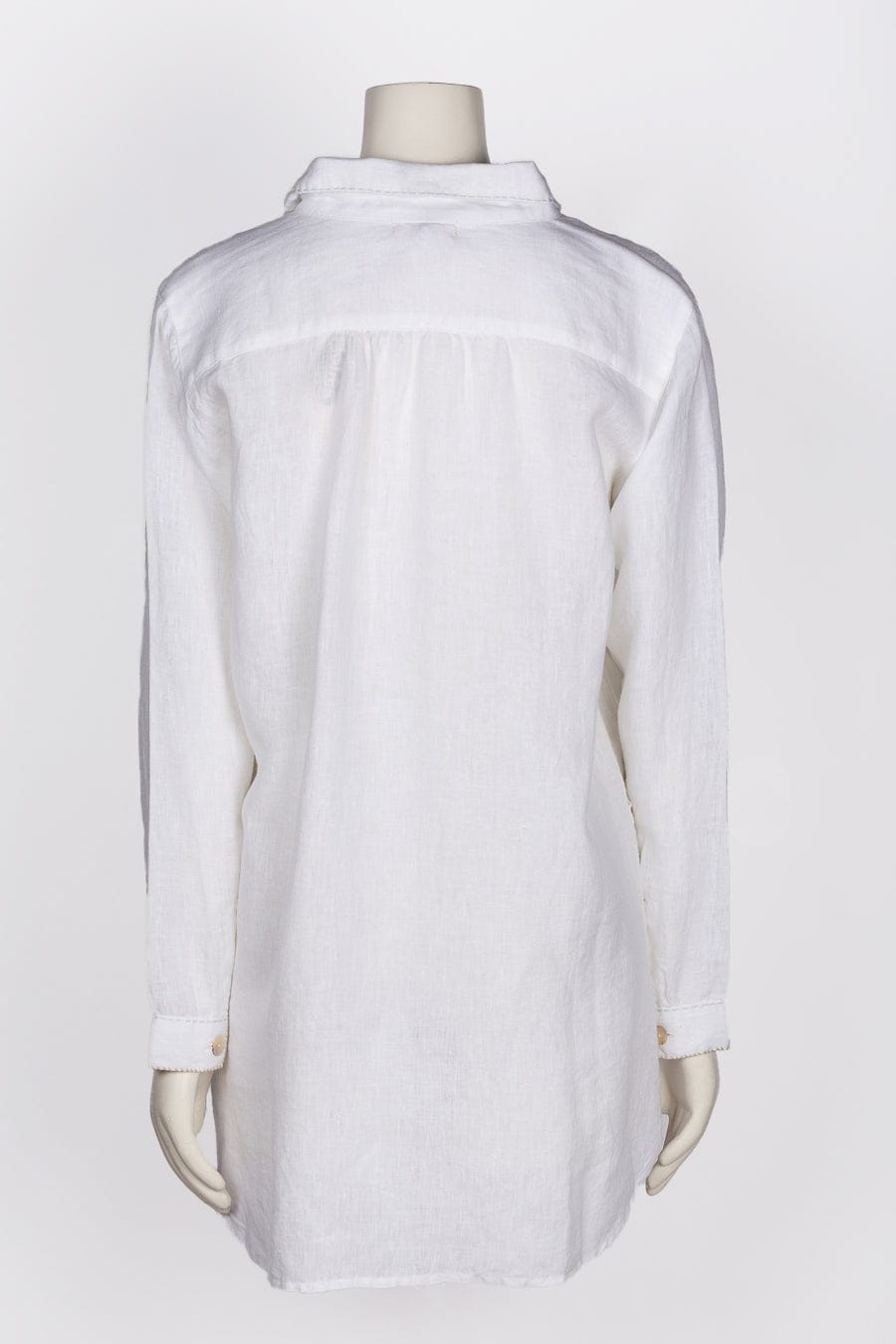 Jovie Linen Tunic with Embroidered Details