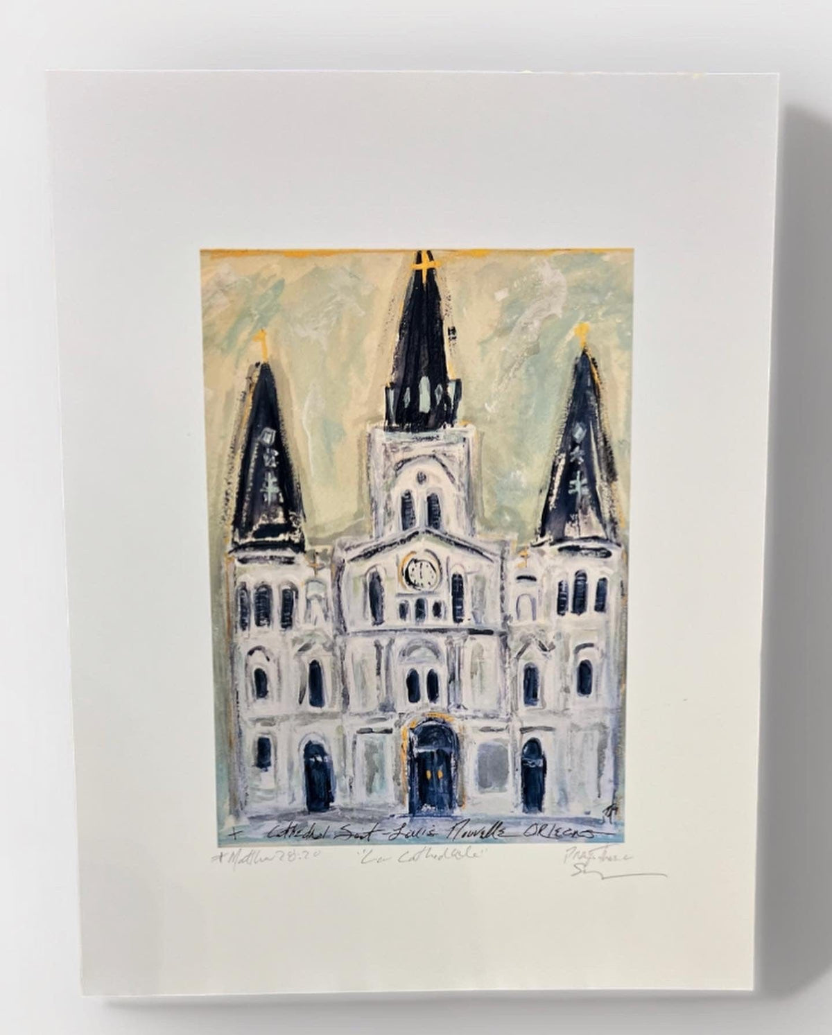 Prayers On the Side Prayers On the Side P21 Cathedral (BW) Print/Notecard - Little Miss Muffin Children & Home