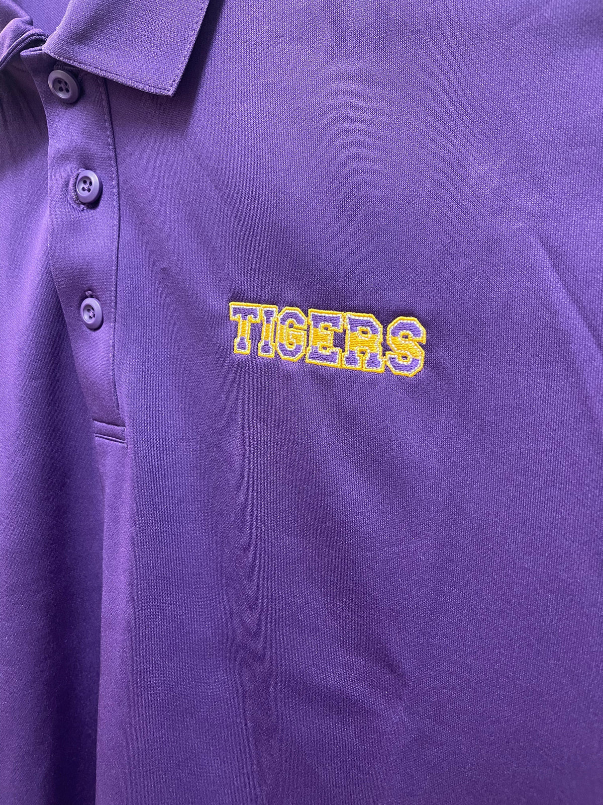 Whereable Art WHEREable Art Tigers Striped Performance Blend Polo - Little Miss Muffin Children & Home