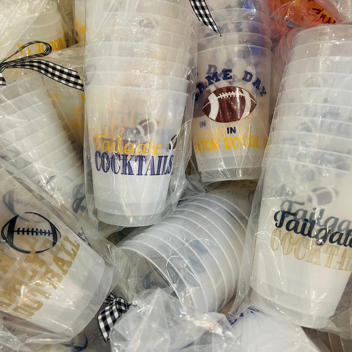 Sweet Tea Originals Sweet Tea Originals Saints Faith Family Football (10 Cup Sleeve) - Little Miss Muffin Children & Home
