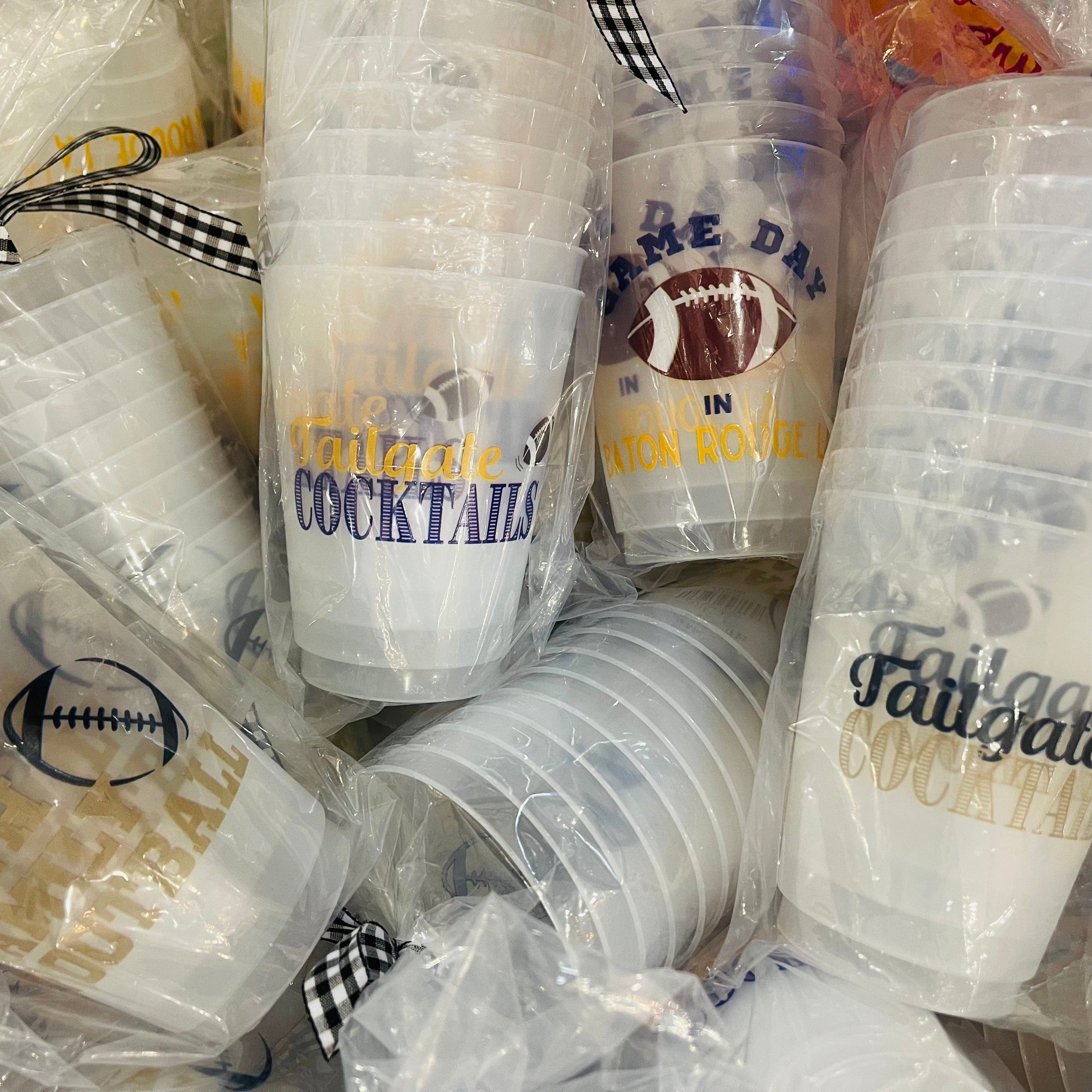 Sweet Tea Originals Sweet Tea Originals Saints Faith Family Football (10 Cup Sleeve) - Little Miss Muffin Children & Home
