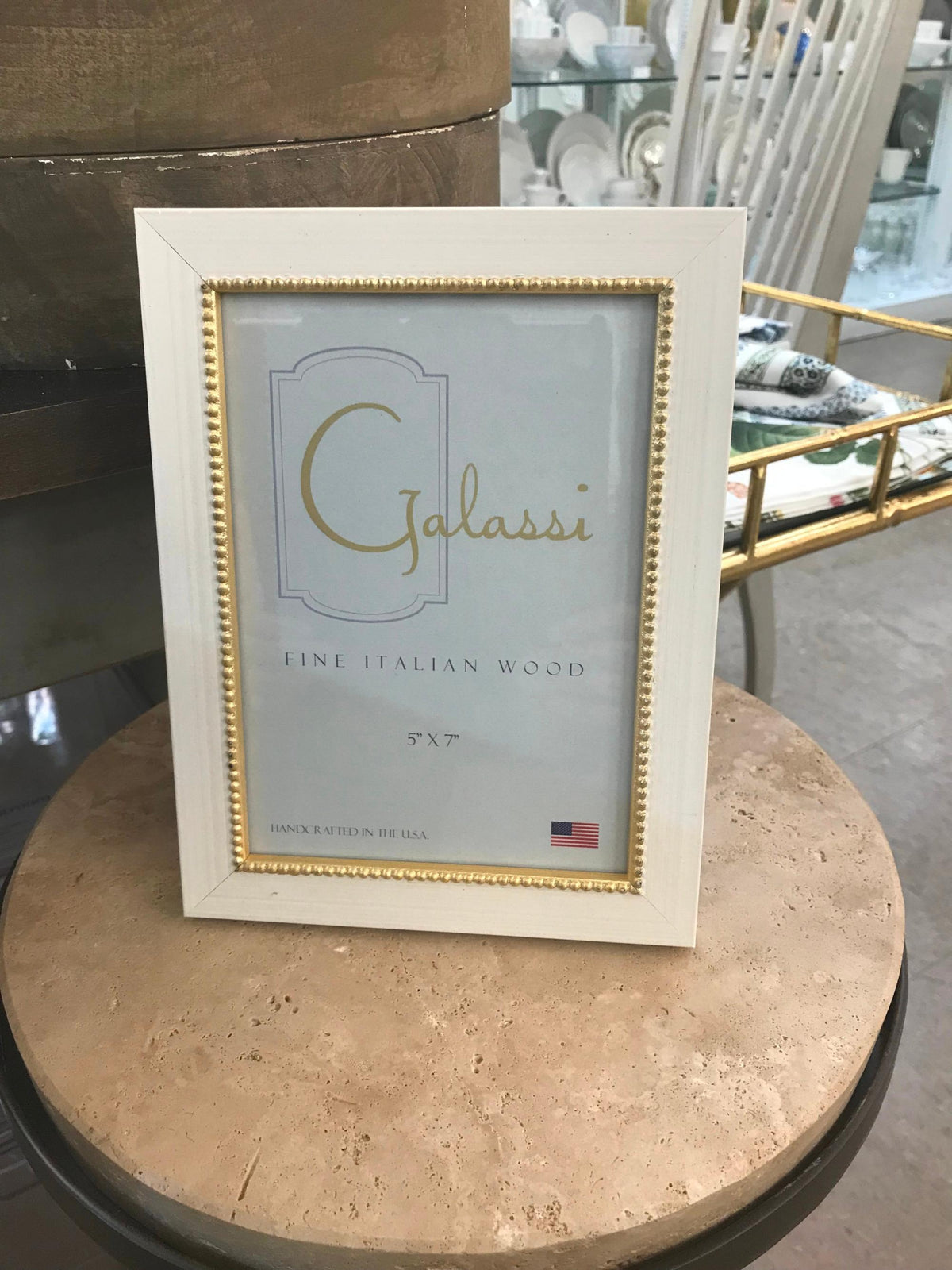 F.G. Galassi F.G. Galassi Vanilla Gold Bead Frame - Little Miss Muffin Children & Home