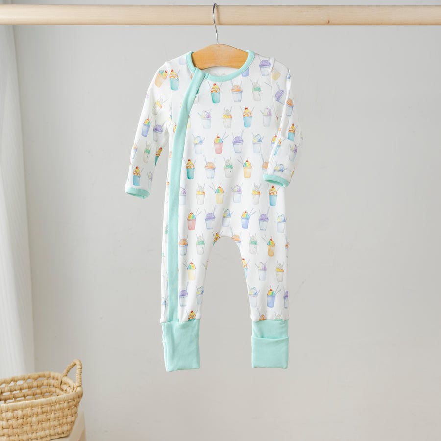 Nola Tawk Nola Tawk Snoball Organic Cotton Pajamas - Little Miss Muffin Children & Home