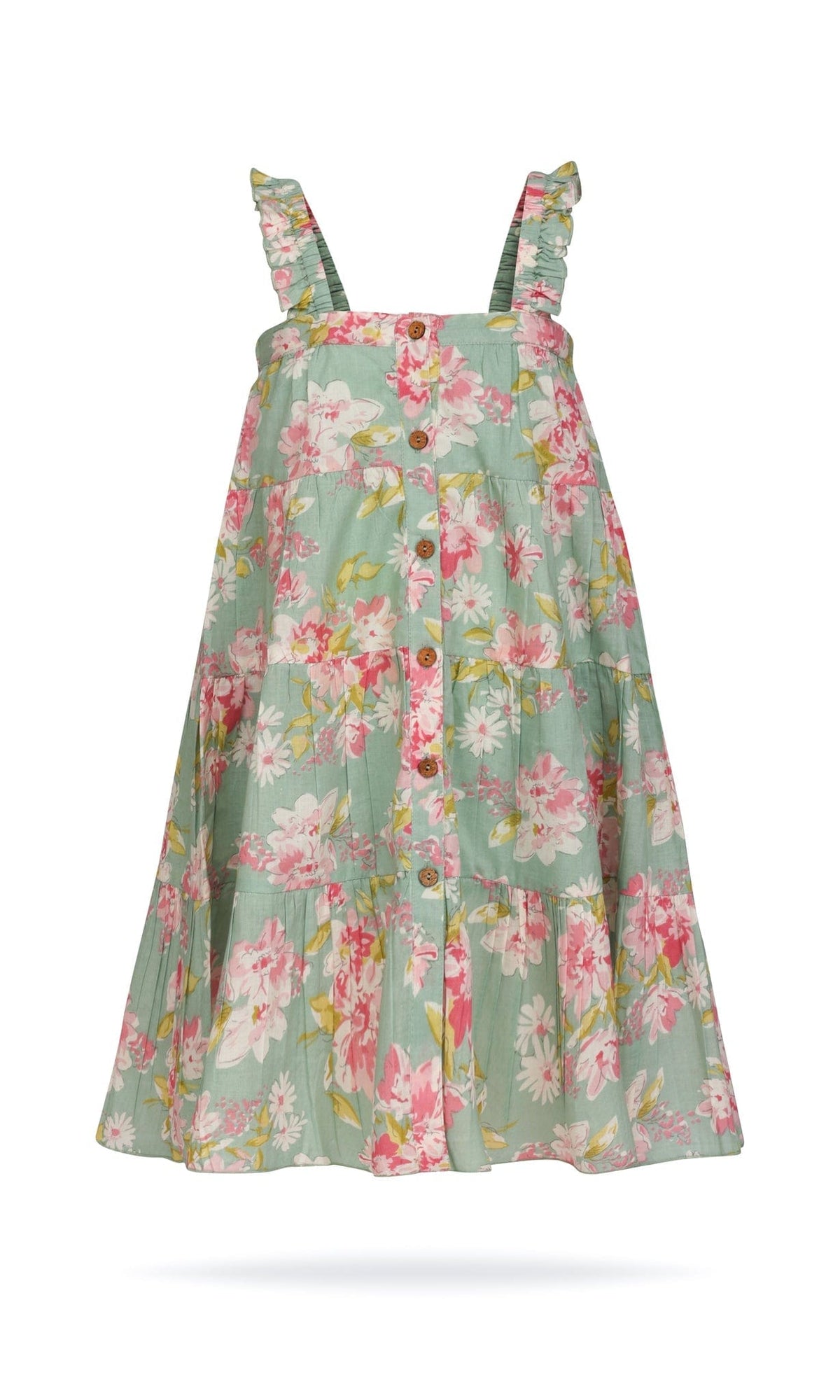 Yo Baby Yo Baby Floral Sundress - Little Miss Muffin Children & Home