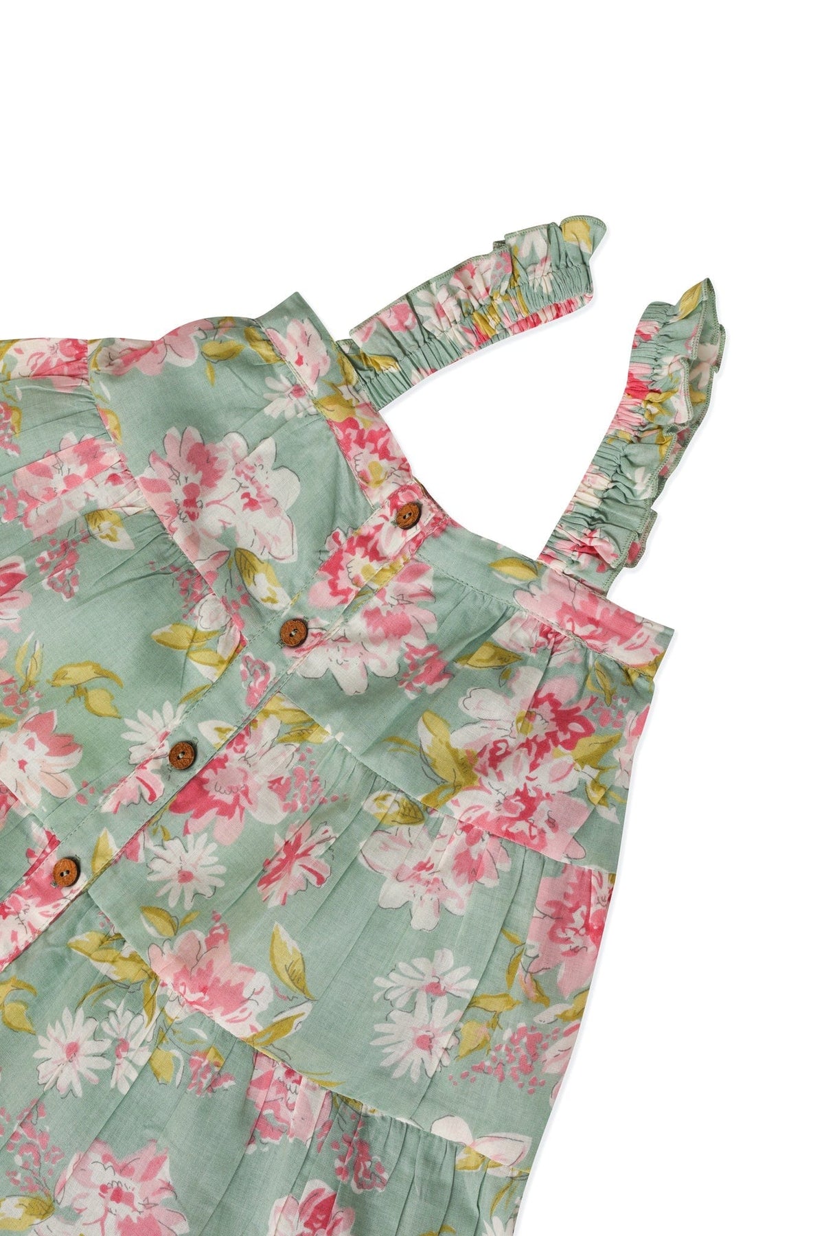 Yo Baby Yo Baby Floral Sundress - Little Miss Muffin Children & Home