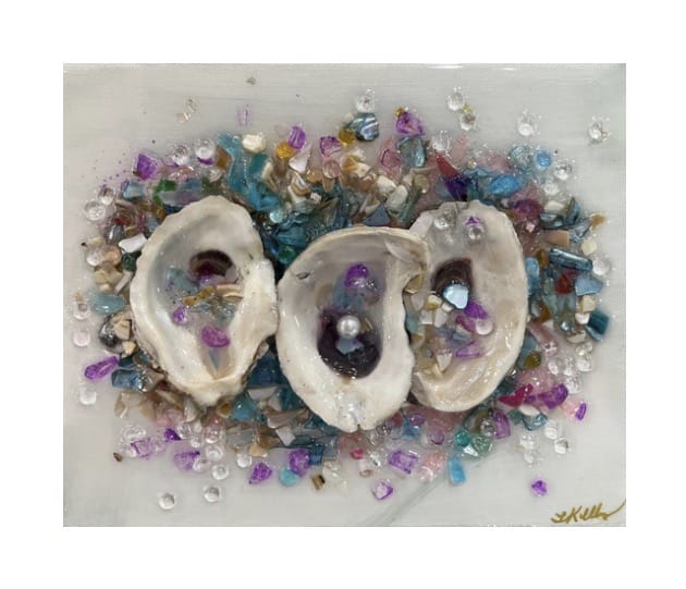 Oyster Art, 6 Sizes Available
