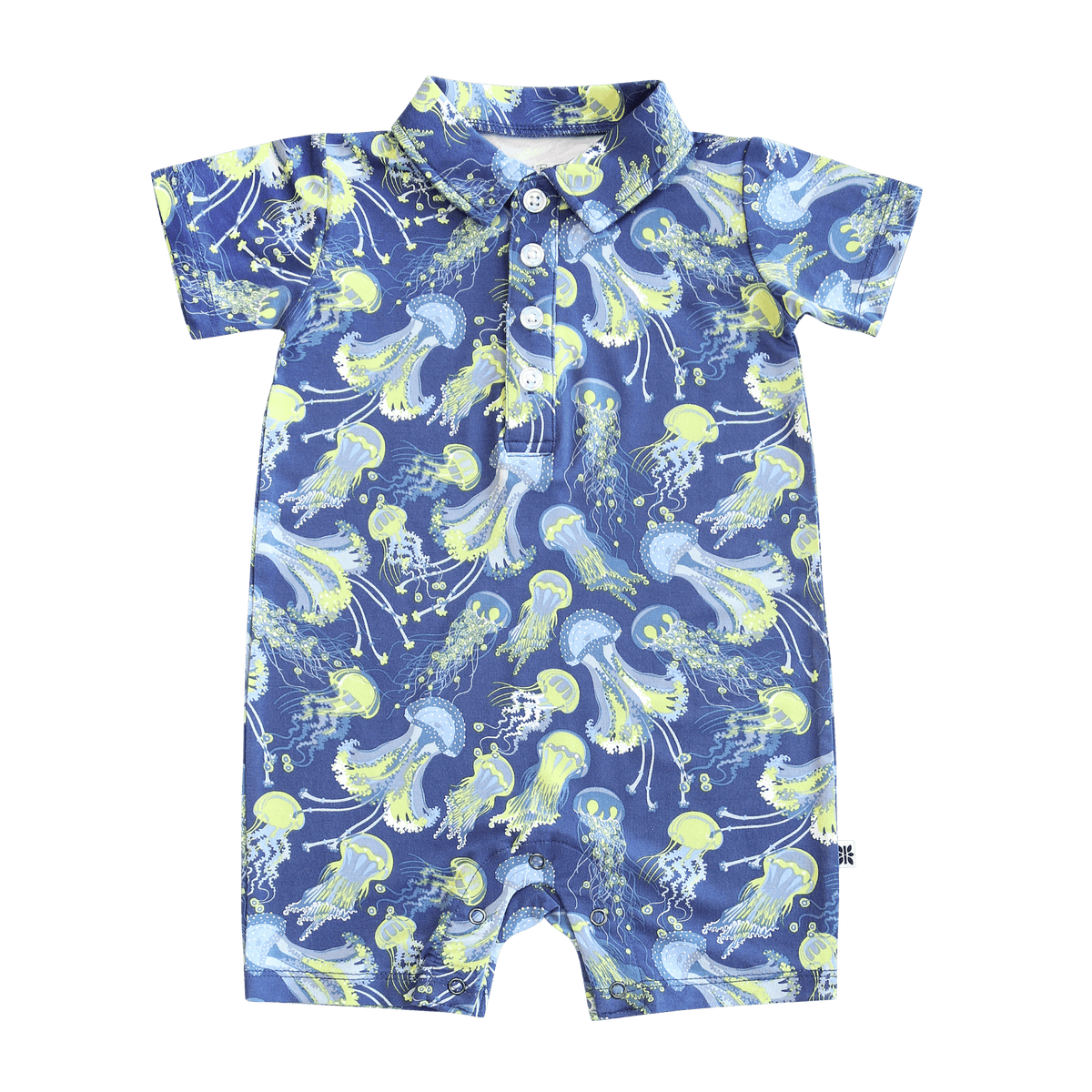 Glow Zone Polo Romper