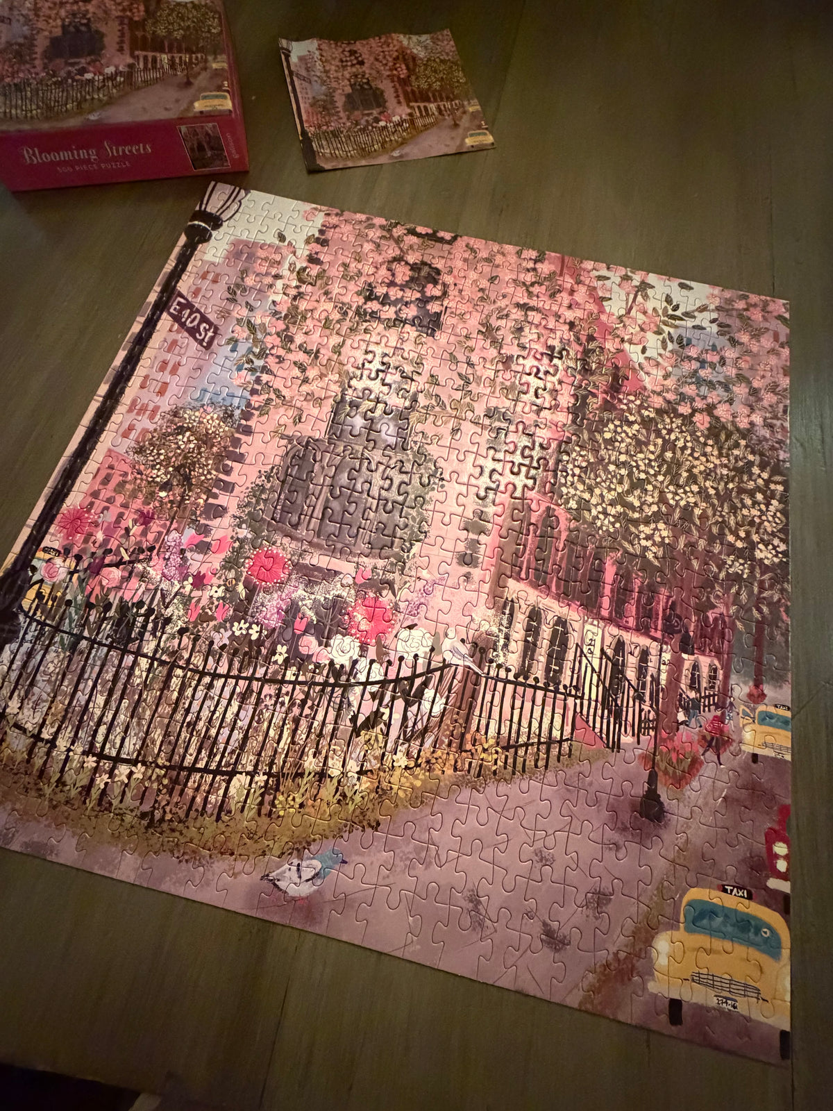 Blooming Streets 500 Piece Puzzle