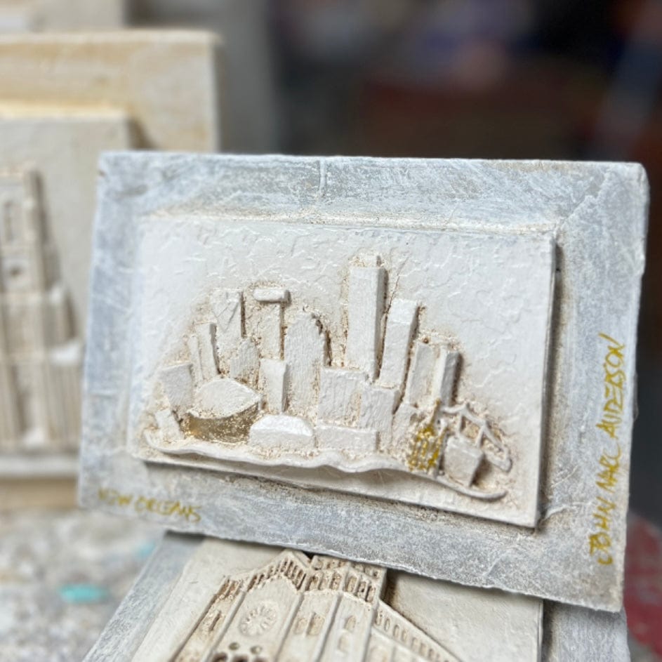 John Marc Anderson John Marc Anderson Skyline Plaque - Little Miss Muffin Children & Home