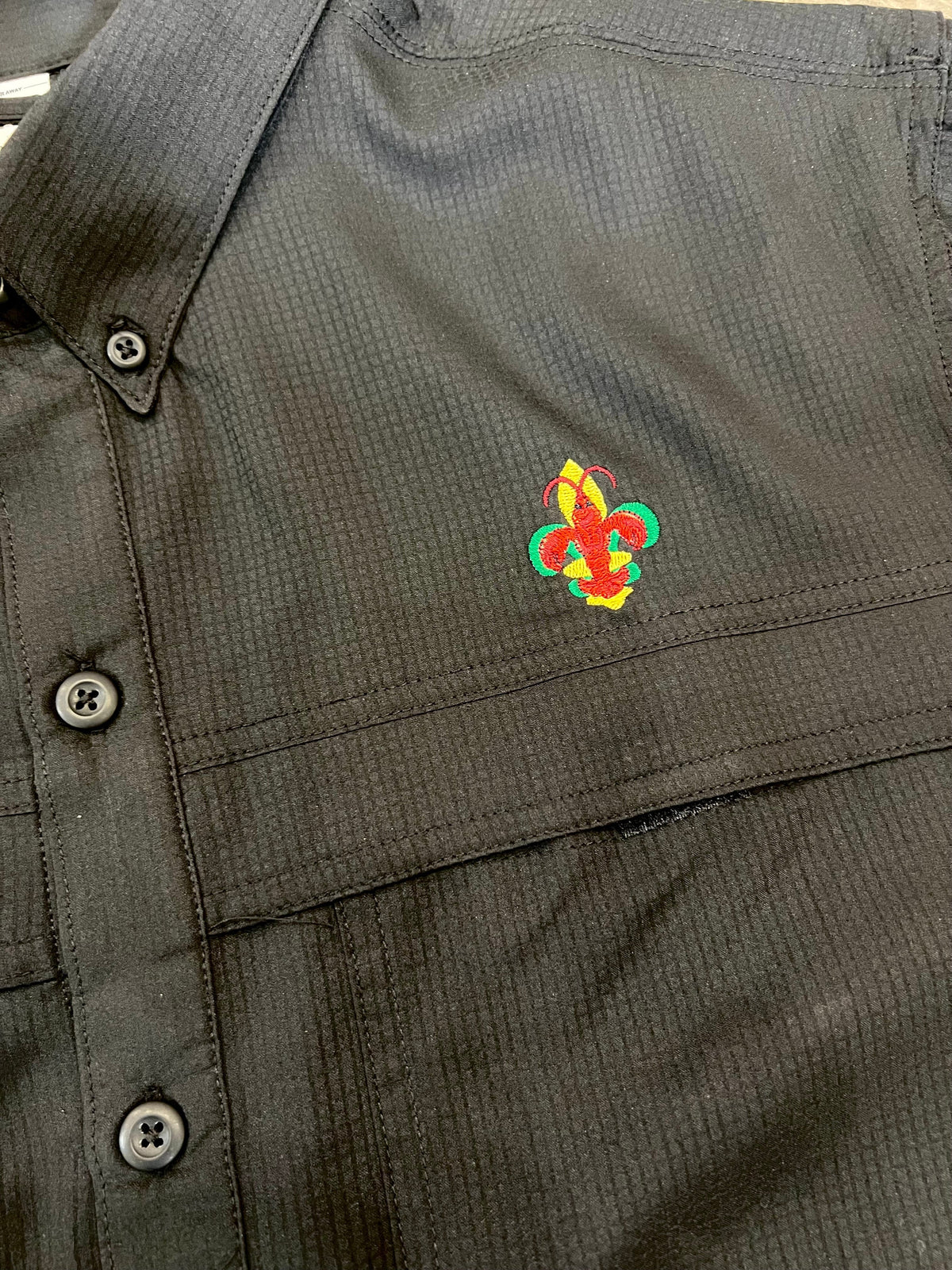 Whereable Art WHEREable Art Mardi Gras Crawfish FDL Fishing Shirt - Little Miss Muffin Children & Home