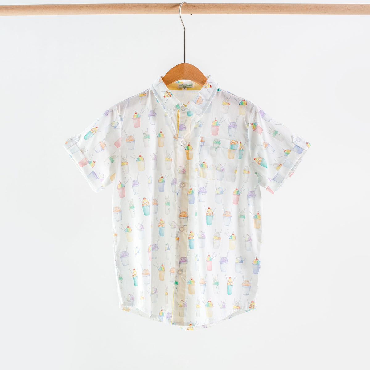 Snoballs Short Sleeve Collared Shirt