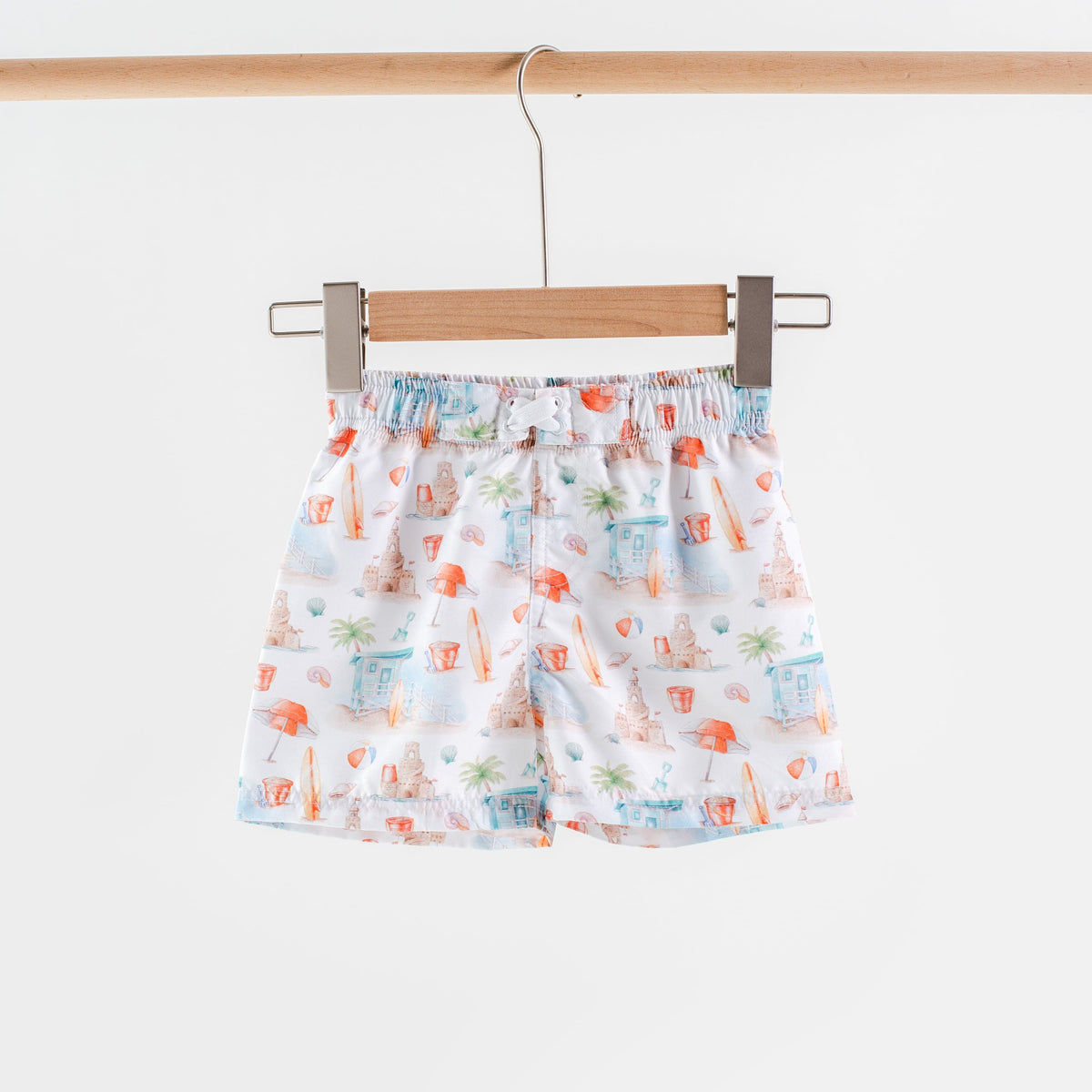 Beach Day Boy's Swim Trunks