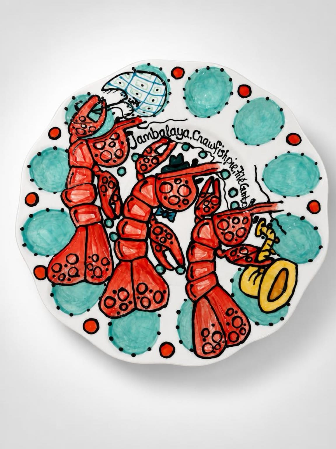 Jan Salzer Crawfish Deviled Egg Platter