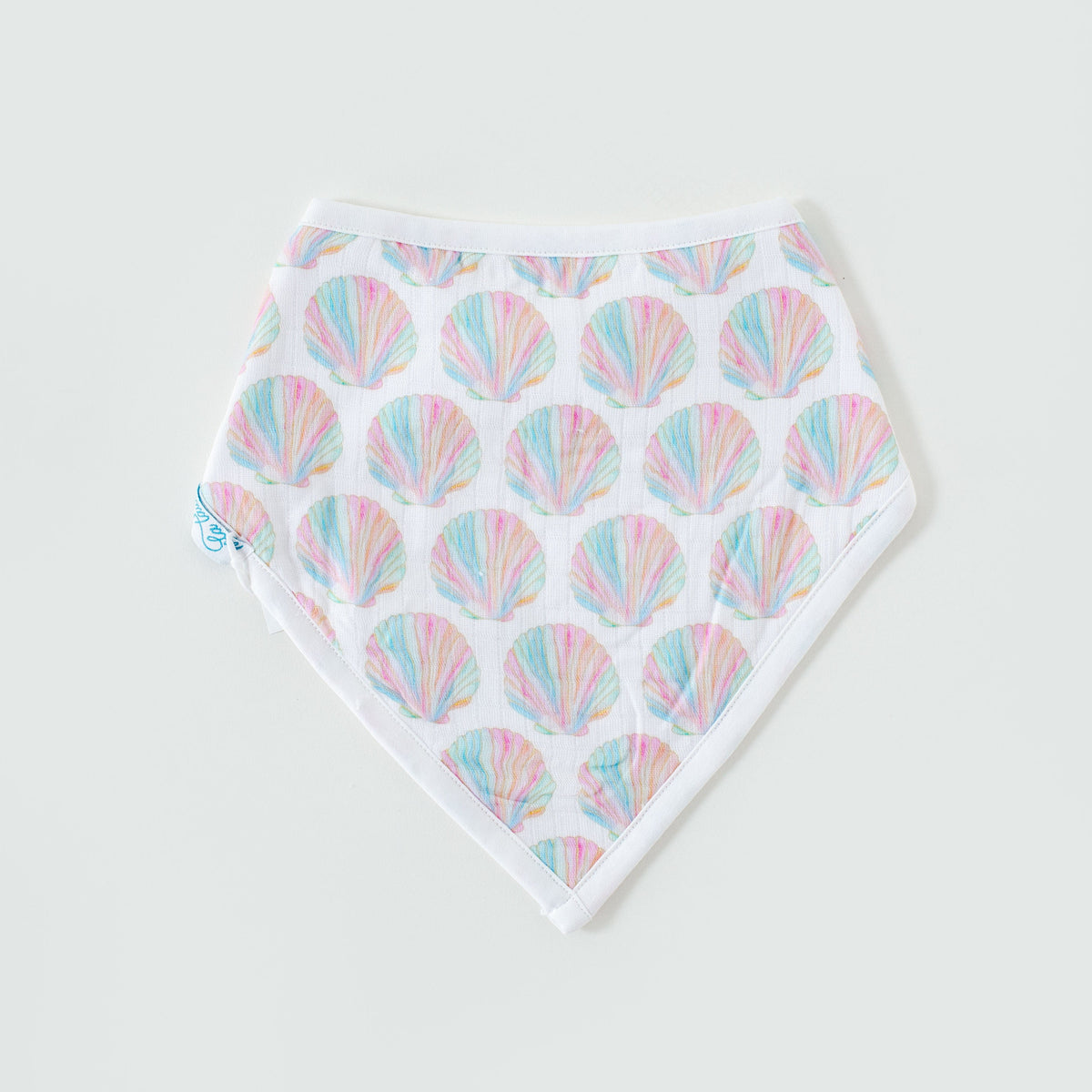 Shell Yeah! Organic Muslin Bib