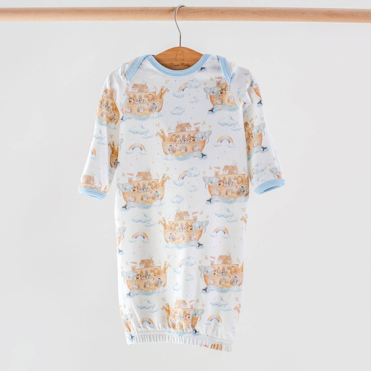 All Aboard Noah's Ark Organic Cotton Kids Pajamas