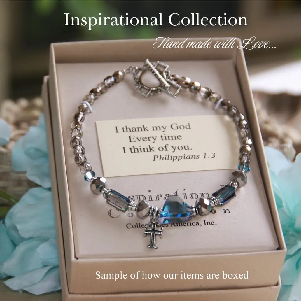 I Thank God for You Scripture Bracelet