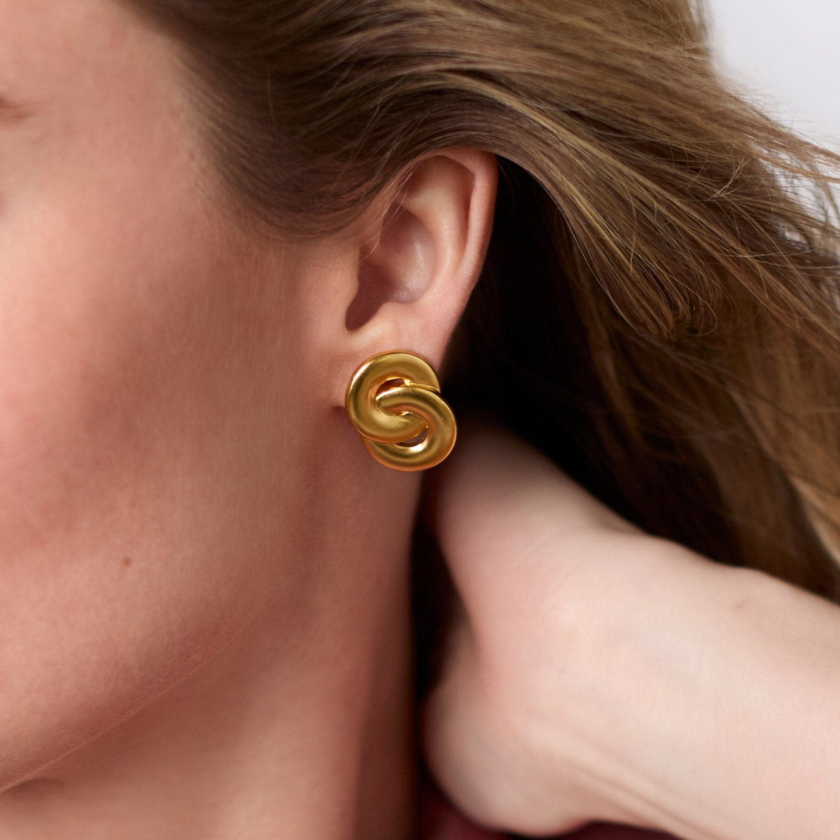 Julie Vos Infinity Earring Rainbow Gold OS - Little Miss Muffin Children & Home