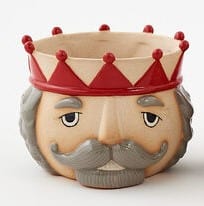 180 Degrees 180 Degrees Ceramic 6" Nutcracker Bowl, 2 Colors Available - Little Miss Muffin Children & Home