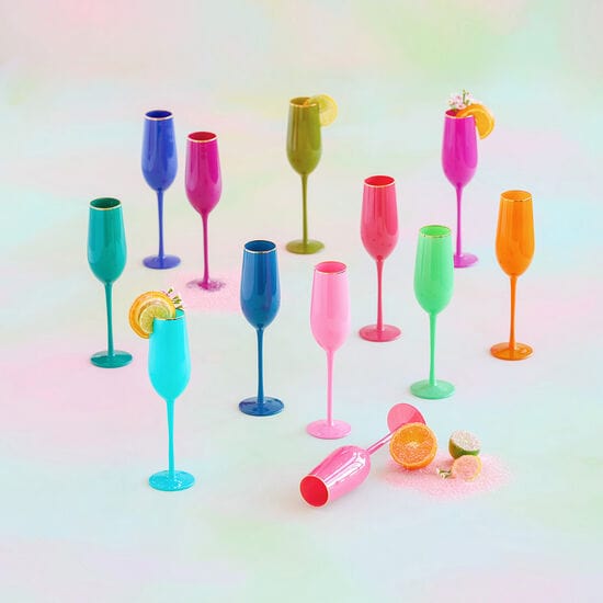 180 Degrees 180 Degrees Sugar Plum Champagne Flutes - Little Miss Muffin Children & Home