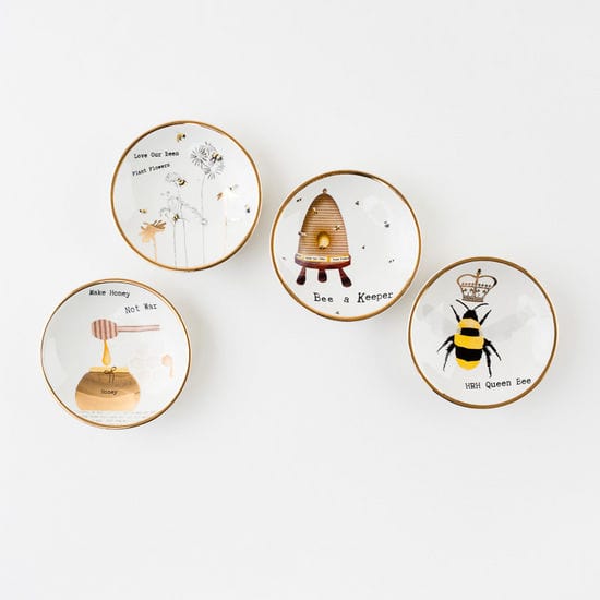 180 Degrees 180 Degrees Busy Bees Set of 4 Dipping Bowls - Little Miss Muffin Children & Home