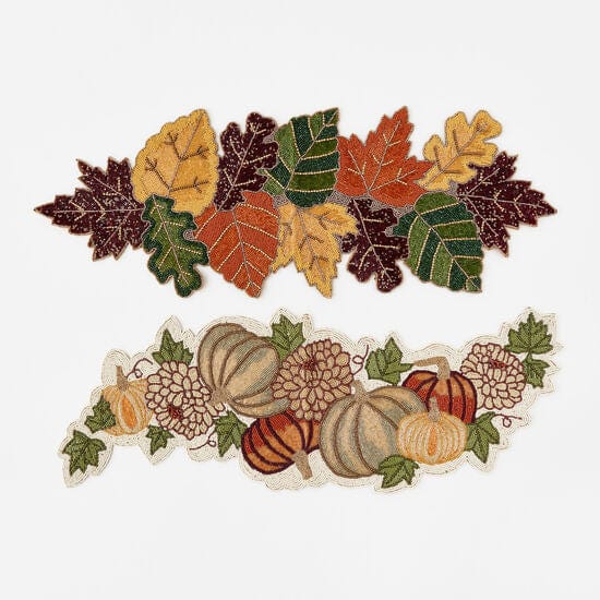 180 Degrees 180 Degrees Beaded Harvest Table Runner - Little Miss Muffin Children & Home