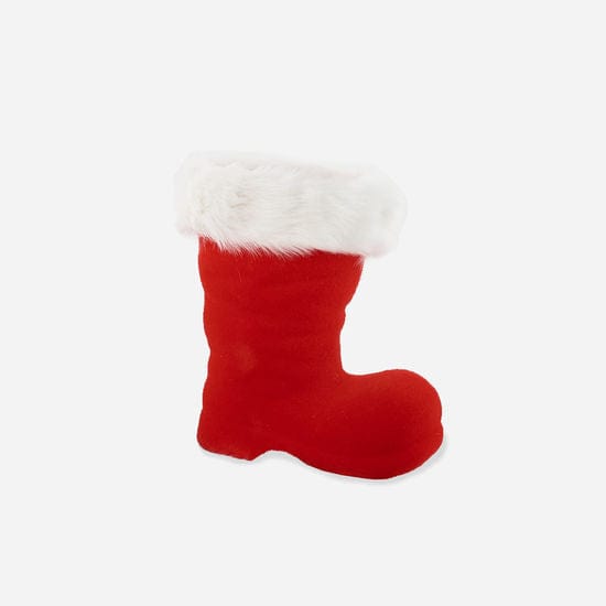180 Degrees 180 Degrees Flocked Red Boot - Little Miss Muffin Children & Home