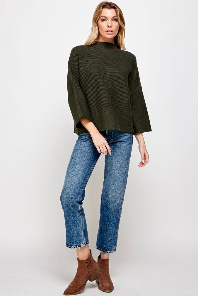Ellison Ellison Not Your Casual Top - Hunter Green - Little Miss Muffin Children & Home