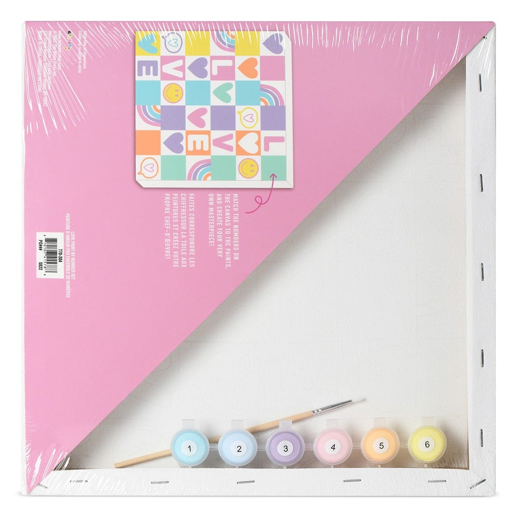 Iscream iScream Love Paint By Number Set - Little Miss Muffin Children & Home