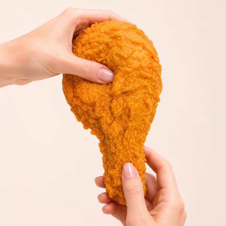 Jumbo Fried Chicken Squeeze Squishy Stress Relief Toy