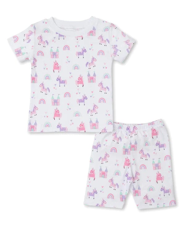 Kissy Kissy Kissy Kissy Short PJ Set Snug Print PJs Stay Magical - Little Miss Muffin Children & Home