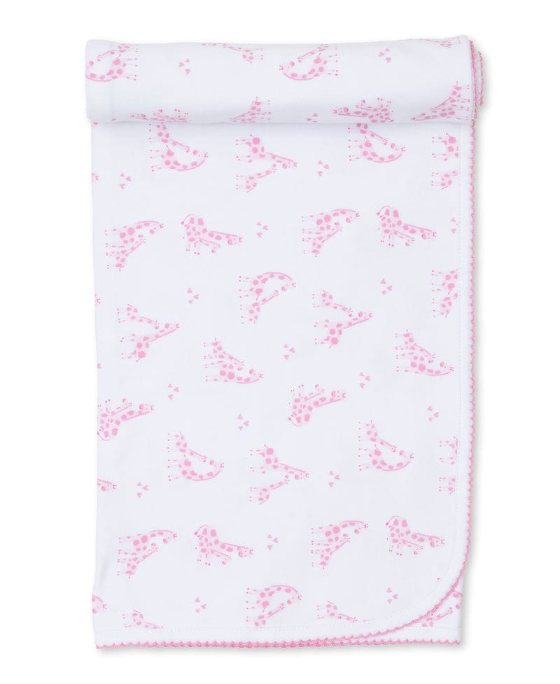 Kissy Kissy Kissy Kissy Giraffe Glee Print Blanket - Little Miss Muffin Children & Home