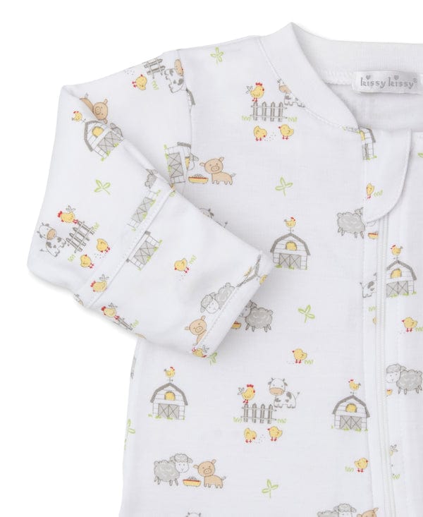 Kissy Kissy Kissy Kissy Farmyard Frolic Footed Pant Set - Little Miss Muffin Children & Home