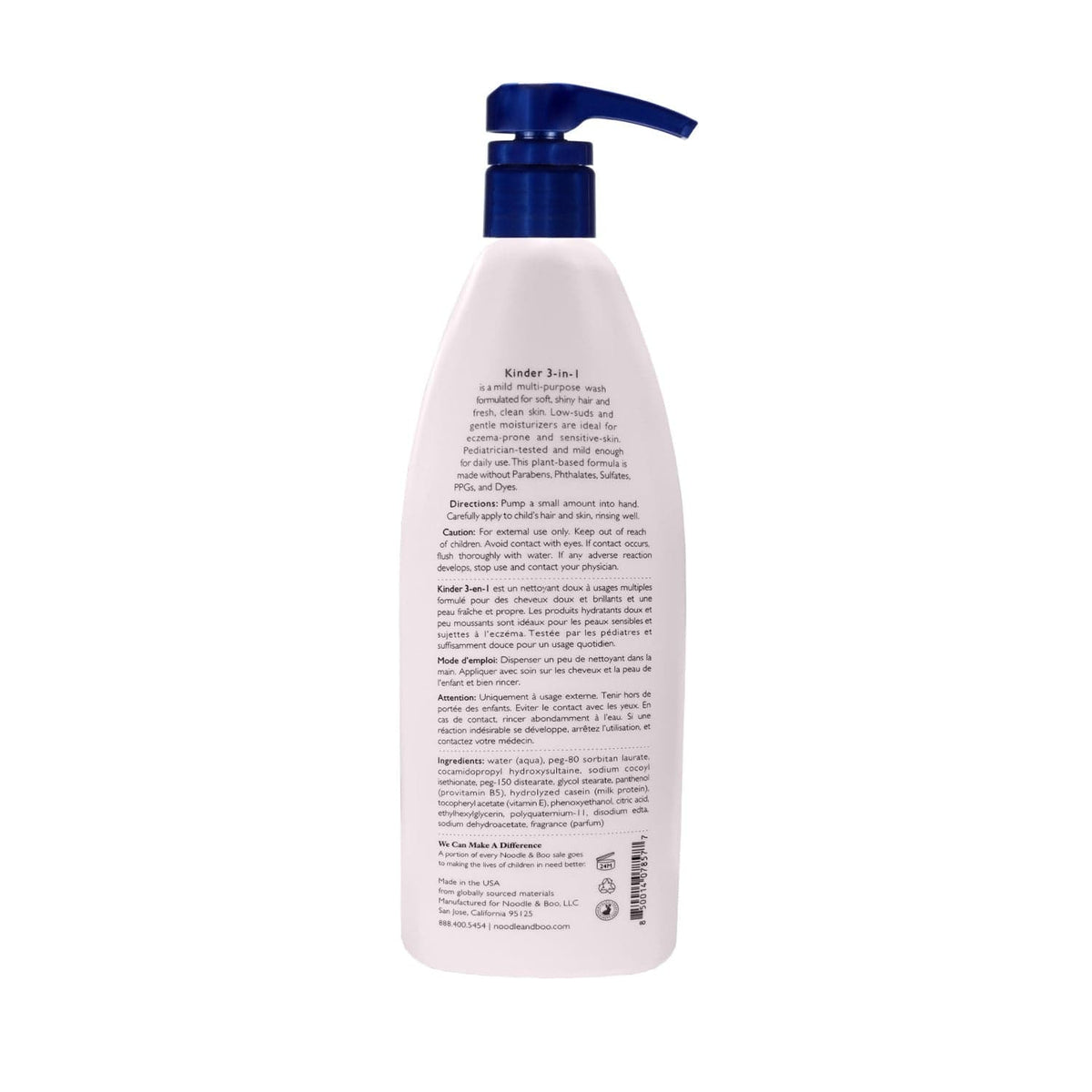 Noodle & Boo Noodle & Boo Kinder 3-In-1 Shampoo Conditioner & Body Wash - Little Miss Muffin Children & Home