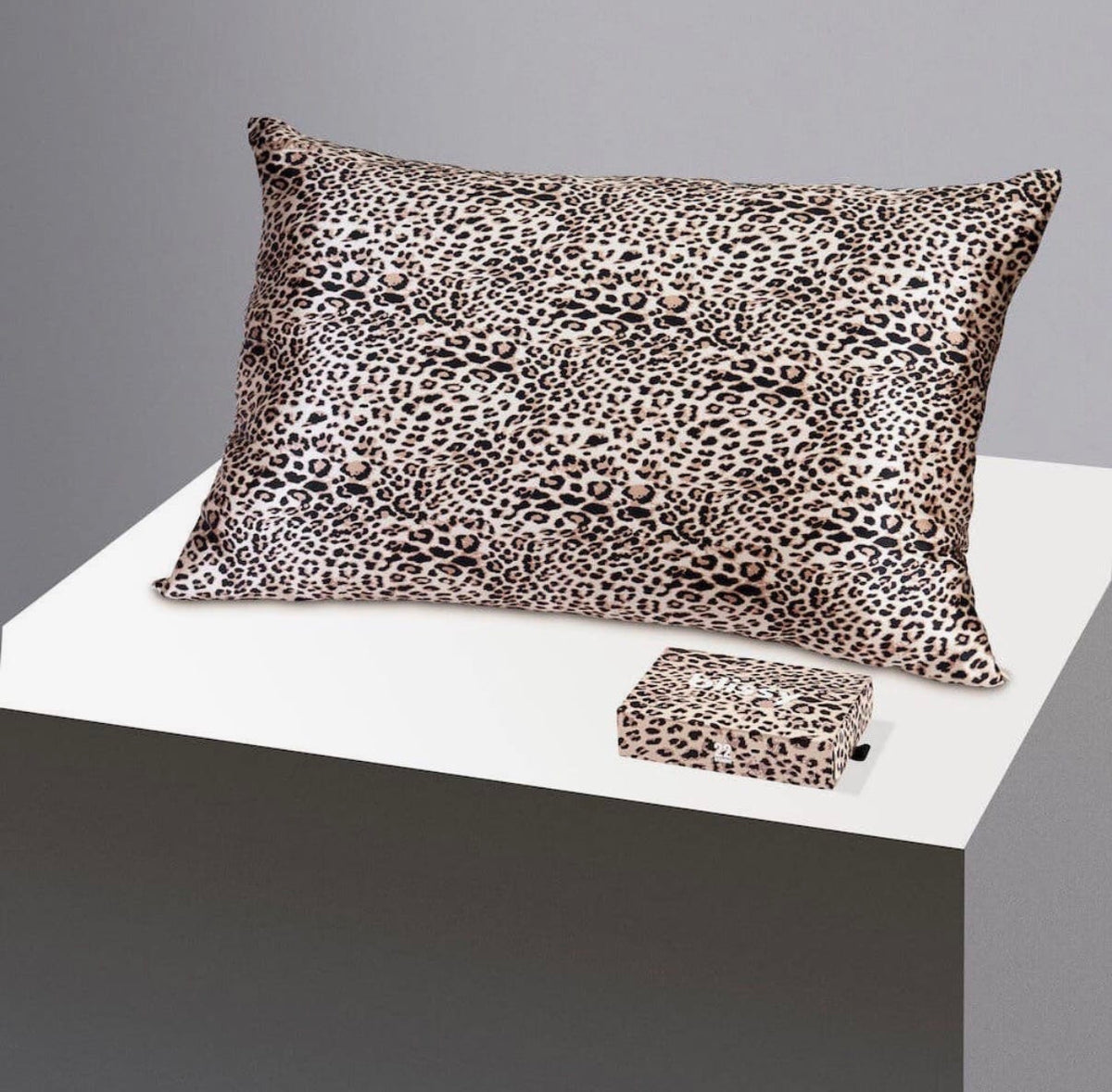 King-Sized Leopard Silk Pillowcase