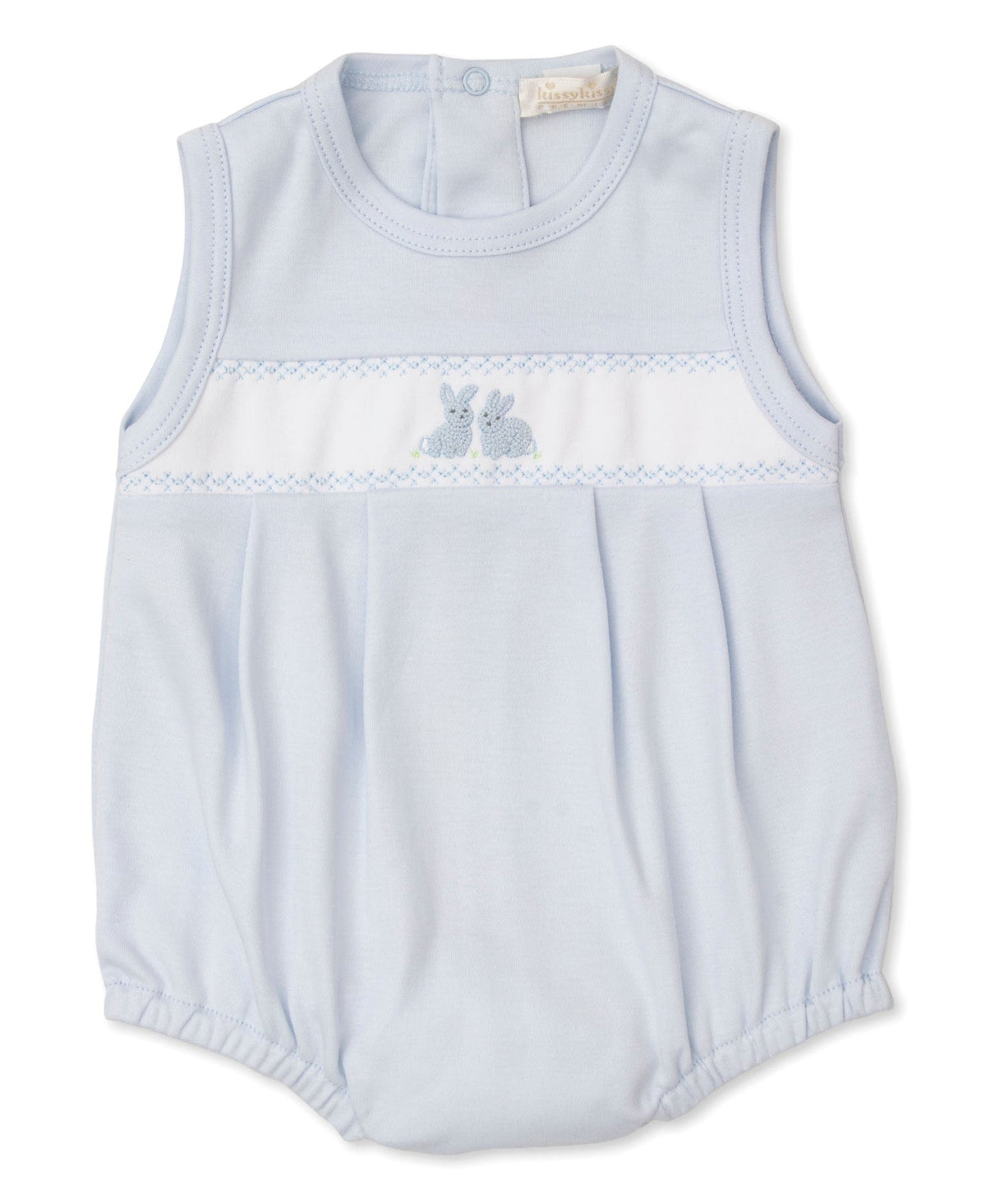 Kissy Kissy Kissy Kissy Bubble with Hand Emb Premier Cottontail Hollows - Little Miss Muffin Children & Home
